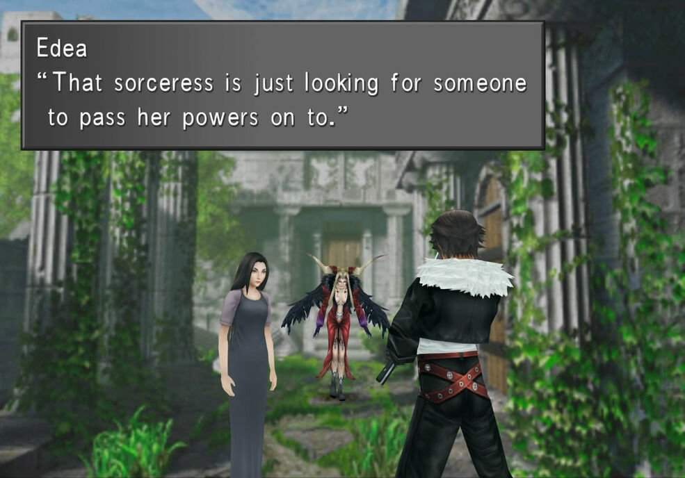 Edea Kramer before being possesed by Ultimecia